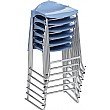 WSM Skid Base Stool Stacked