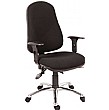 Ergonomic Asychro Operator Chair Polished Base