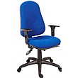 Ergonomic Asychro Operator Chair Black Base