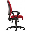 May'B High Back Custom Task Chair Fixed Arms