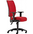 May'B High Back Task Chair Height Adjustable Arms