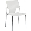 Pledge Ikon 4 Leg Chair White