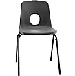 E-Series Classroom Chairs Charcoal