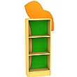 Tree Frog Tall Bookcase