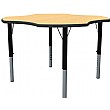 Height Adjustable Clover Theme Table