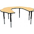 Teachers Height Adjustable Flower Theme Table