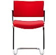 Pledge Arena Square Back Cantilever Chair