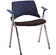 Pledge La Kendo Upholstered Stackable 4 Leg Chair