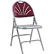 Fan Back Steel Folding Chair