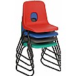 E-Series Skid Base Classroom Chairs