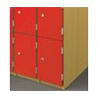 Wooden Cloakroom Lockers