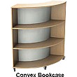 Nexus Curve Bookcases