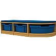 Curve Double Corner Storage Unit