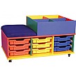 Mobile Seat & Tray Storage Kinderbox