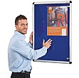 Shield Slimline Noticeboard Single