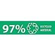 97% Recycled