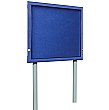 WeatherShield Lockable Free Standing Showcase