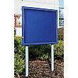 WeatherShield Lockable Free Standing Showcase