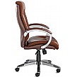 Carini Leather Faced managers Chair