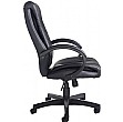 Nureyev Leather Faced Managers Chair