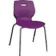 Scholar Stacking Chair - Purple
