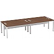 Presence Rectangular Quad Bench Desks