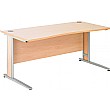 Gravity Deluxe Double Wave Cantilever Desk