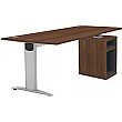 Protocol iBeam Rectangular Desk With Open Pedestal