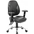 Select Ergonomic Leather Operator Chair