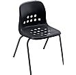 Pepperpot Education Stacking Chair - Black