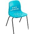 Pepperpot Education Stacking Chair - Blue