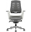 Jett Operator Chair - Grey - Front