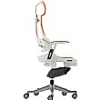 Jett Elastomer Operator Chair - Side Orange