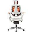 Jett Elastomer Operator Chair - Back Orange