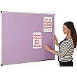 Colour Plus Aluminium Framed Felt Noticeboards