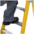 Trade Fibreglass Swingback Step Ladders