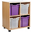 Storage Allsorts 4 Jumbo Tray Unit