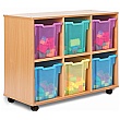 Storage Allsorts 6 Jumbo Jelly Tray Unit