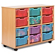 Storage Allsorts 12 Deep Jelly Tray Unit