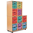 Storage Allsorts 12 Deep Jelly Tray Unit