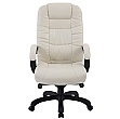 Parma Cream Executive Leather Office Chairs