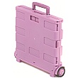 Pink Folding Box Trolley