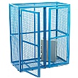 Blue Security Cages