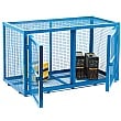 Blue Security Cages