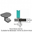 Rear Desk Clamp