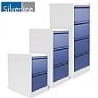 Silverline Two Tone M:Line Filing Cabinets