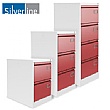 Silverline Two Tone Executive Filing Cabinets