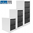 Silverline Two Tone Executive Filing Cabinets