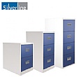 Silverline Two Tone Midi Filing Cabinets