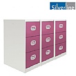 Silverline Two Tone Kontrax Filing Cabinets